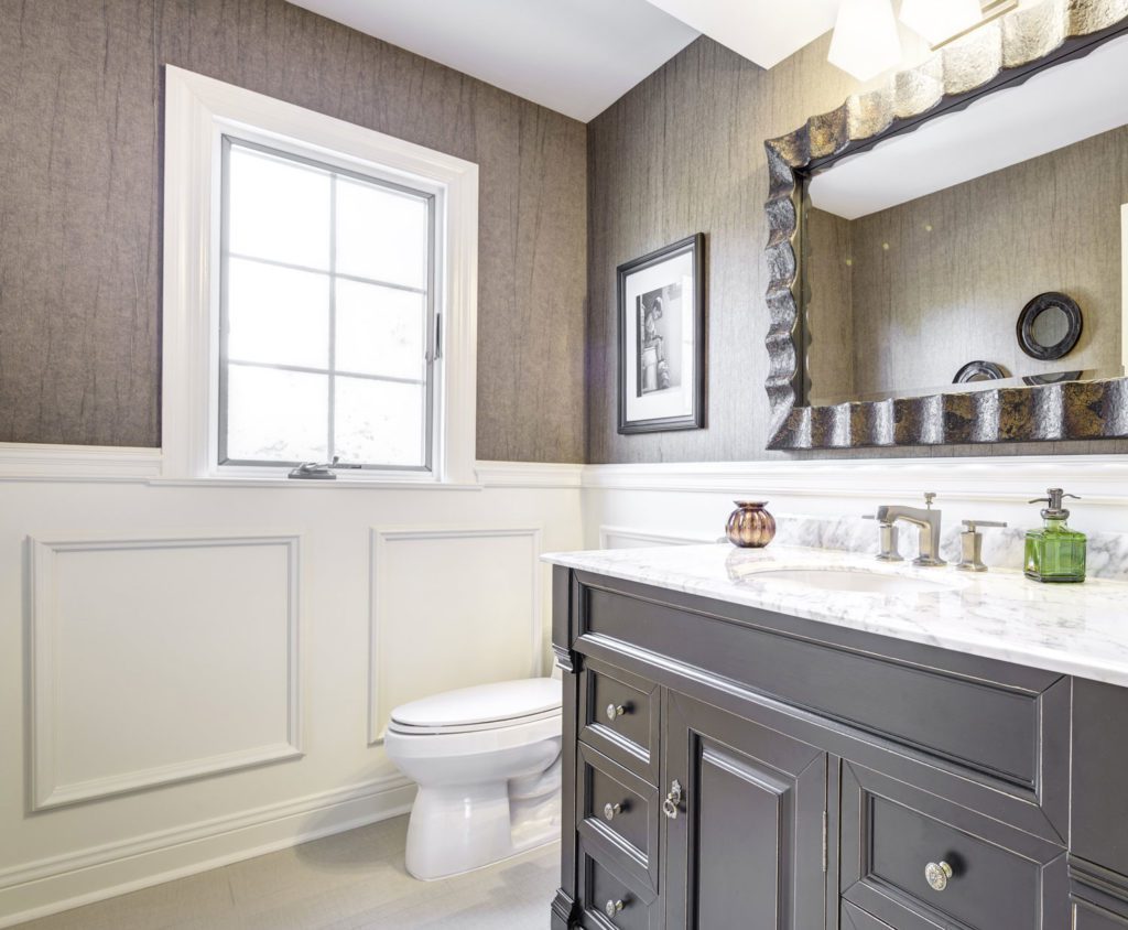 small bathroom wainscoting bathroom